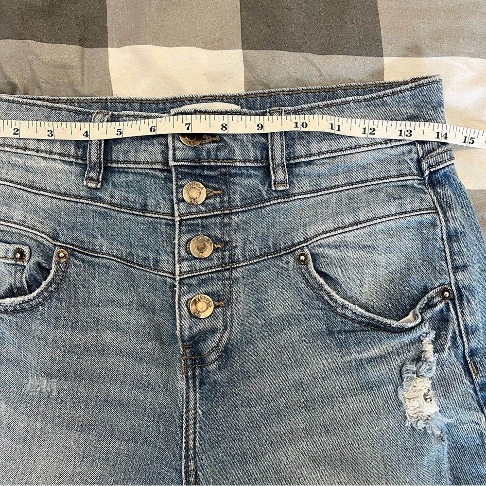 Pistola Felix High Rise Double Yoke Mom Jeans Light Exposed Button Fly Sz 27 - Picture 10 of 14